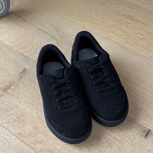 Classic Black Kids' Sneakers